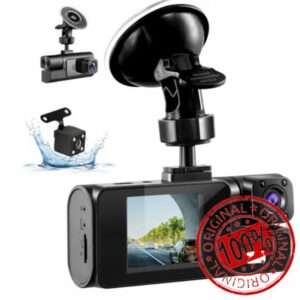 3 Channel Dash Cam for Cars