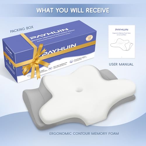 Memory Foam Pillows for Relieving Neck and Shoulder Pain