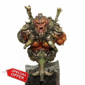 Resin Figure 1/10 ancient man bust Model Unassambled Unpainted Figure Building Ki