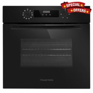 Russell Hobbs Built-in Electric Oven 70L in Matte Black with 6 Functions