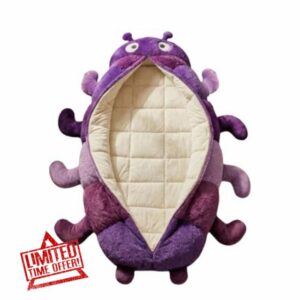 Hugging Caterpillar Sleeping Bags – Plush Cocoon Full-Body Lounger
