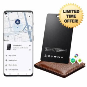 AirTag Card Pro Wallet Tracker 1.6mm for Android & iOS