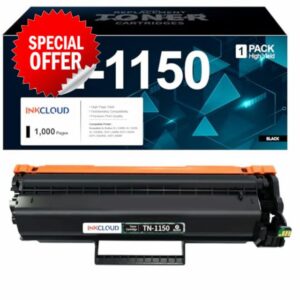 TN1150 Toner Compatible with Brother TN1150 TN-1150 TN1050 for Brother HL-L1240W/1242W/1242WXL