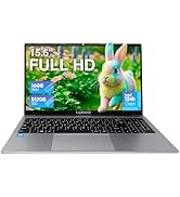 15.6" Full HD Windows 11 Laptop (Dec 2025 Release) - Intel 15th Gen, 16GB RAM 512GB M.2 SSD, Wind...