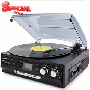 Multi-Function Audio System with Turntable
