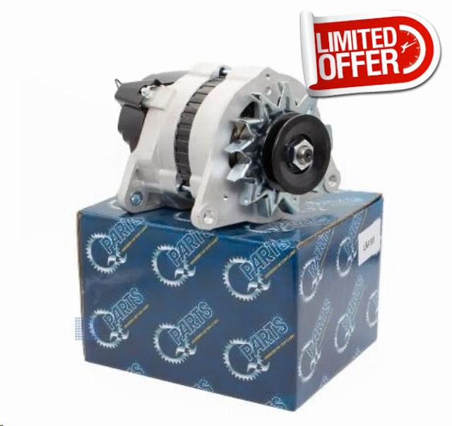 Alternator LRA101 – Lucas Type 16/17ACR 12V 50Amp Left-Hand Mount – Fits Ford Pinto