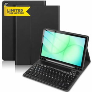 Case with Keyboard for Samsung Galaxy Tab A11+ Plus 2025/A9+ Plus 2023 11 Inch