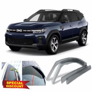 4x Wind Deflectors for Dacia Bigster 2024 2025 2026 2027 2028 Weather Shields/Sun Visors/Rain Guards