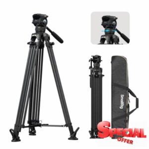 SmallRig 84''/214cm FreeSpeed Carbon Fiber Counterbalance Video Tripod