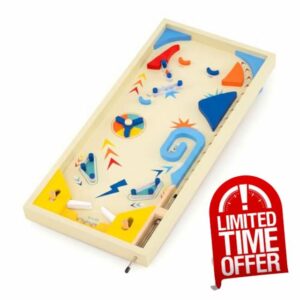 COSTWAY Wooden Pinball Machine