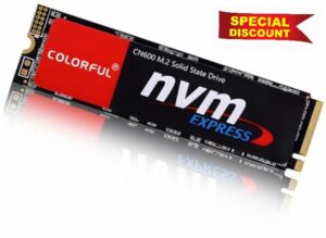 Colorful 512GB NVMe SSD PCIe 3.0 x4 M.2 2280 Internal Solid State Drive