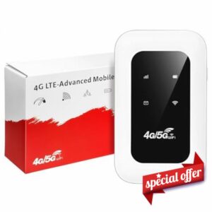Portable 4G Cat4 LTE WiFi 6 Mobile Hotspot