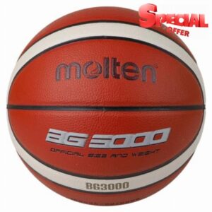 Molten BG3000-2 Synthetic Leather Basketball for Indoor and Outdoor