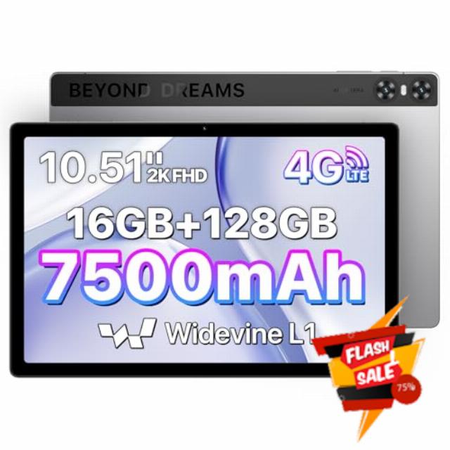 UMIDIGI A13 Tab 10.51" 2K FHD Android Tablet with SIM Card Slot