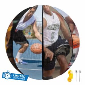 Personalised Basketball Customised with Full-Court Photo