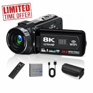 Cuifati 8K Video 64MP Camera Camcorder