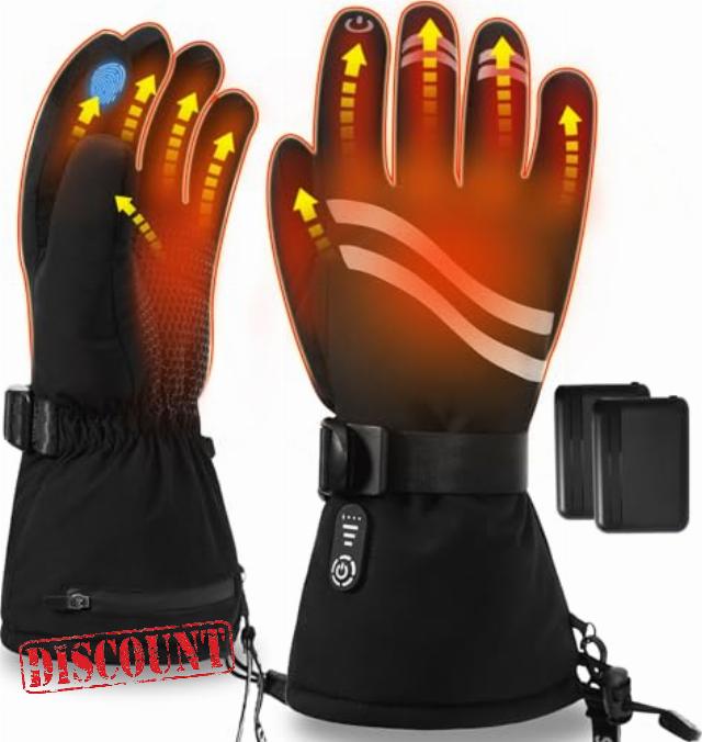 Heated Gloves for Men Women
