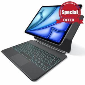OMOTON Magnetic Keyboard Case for iPad Air 13 inch 2026 M4/M3/M2