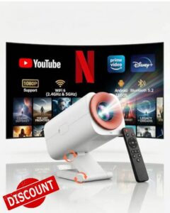 Mini Projector 1080P Supported