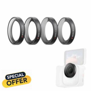 Macro Lens Compatible with Insta360 GO Ultra Camera Focusing Lens Set (Black