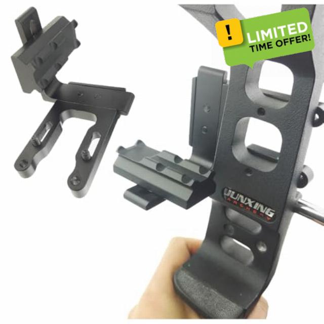 Archery Bow Sight Scope Bracket - Mount for Red Dot Laser Sight Scope