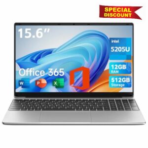 jumper 15.6 inch Laptop with Office 365