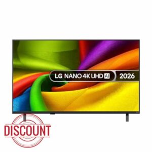 LG NANO 4K UHD AI NU85 43-inch 4K Smart TV - 43NU850B6LA (α7 AI Processor 4K Gen9