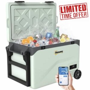 Outsunny 42.5L Compressor Car Fridge Freezer