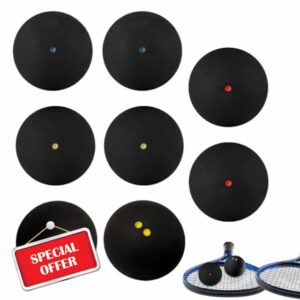 38-40mm Squash Balls Competition Physical Exercise Squash Ball for Beginners and Training