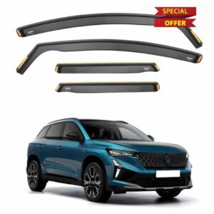 ISPEED Wind Deflectors For Renault Austral 2022-2026 5-Door SUV 4pc Set | Keep Your Car Ventilated In Rain & Wind