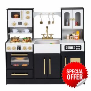 COSTWAY Kids Wooden Kitchen