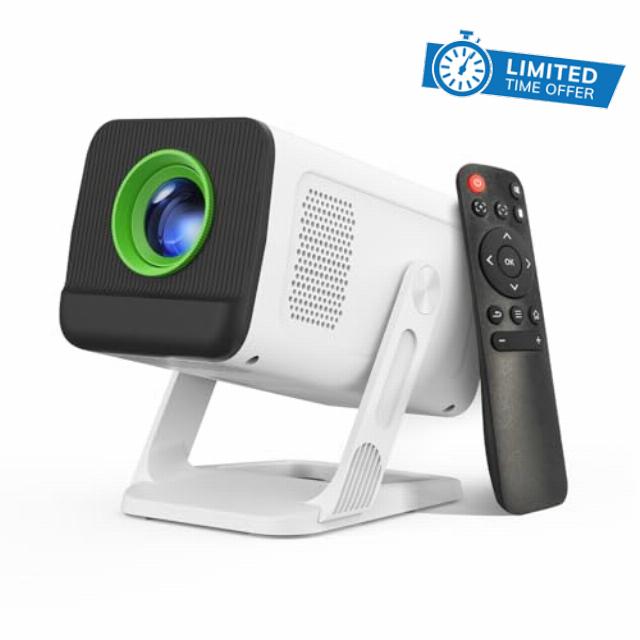 Mini Projector with WIFI 6 and Bluetooth 5.4