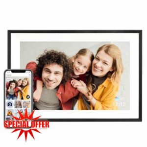 AEEZO Digital Photo Frame WiFi 32GB Memory
