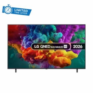 LG QNED evo MiniLED AI QNED85 65-inch 4K Smart TV - 65QNED85B6B (α8 AI Processor 4K Gen3