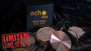 ECHO BOX (Morgan Dollar Size) by Menzi Magic | Precision Coin Box for Professional Routines | Magic Trick for Close‑Up