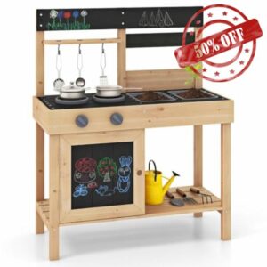 GYMAX Kids Mud Kitchen
