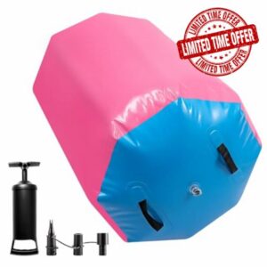 Trintion Air Roller Inflatable Tumbling Gymnastics Mat for Training PVC Training Device