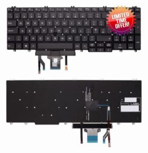 AJPARTS UK New Laptop Keyboard for Dell Latitude 5500