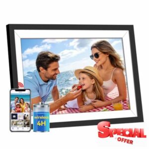 Uhale Digital Picture Frame WiFi 10.1" with 3000mAh Battery
