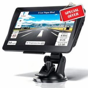 7 Inch Sat Nav for Car & HGV Truck Navagation