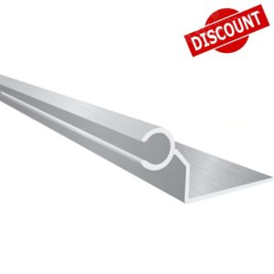 Motorhome Awning Rail C Channel 6Pcs 55cm Light Aluminum Channel Canopies Connector for T4 T5 T6 All Campervans Caravans Boats