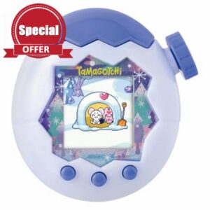 TAMAGOTCHI Paradise Digital White Glacier Shell | Evolved Electronic Pet Toy With Zooming Worlds | Bandai Tamagotchi Paradise Virtual Pets For Kids And Adults Make Fun Gifts For Girls And Boys