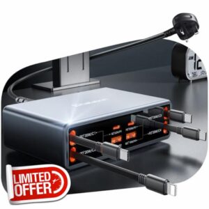 105W 8-in-1 USB Charging Station