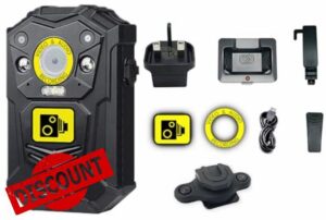 Recall Stealth Body Camera 32GB Ultra HD Wearable Bodycam Body Worn Cam