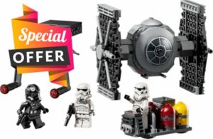 LEGO Star Wars Tie Fighter with Imperial Hangar Rack Promo Set 40771