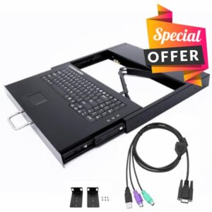 1U Rackmount Keyboard with Touchpad