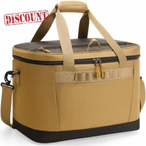 Cool Bag 30L/48 Cans Large Insulated Cool Box Leakproof Soft Cooler Bags for Men Women