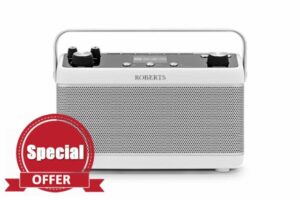 Roberts BLUTUNE7 FM/DAB/DAB+ Portable Stereo Radio with Bluetooth & Colour Display