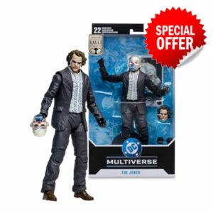 McFarlane DC Multiverse The Joker (Bank Robber) (The Dark Knight) 7in Action Figure Vault Collectio