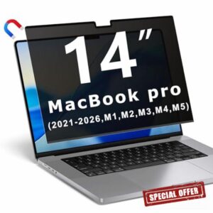 Magnetic Privacy Screen for Macbook Pro 14 Inch (2021-2026